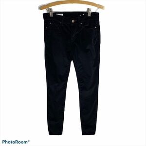 Gap Skinny Corduroy Jeans Black Sz 25 Women’s